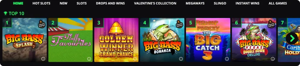 Game categories