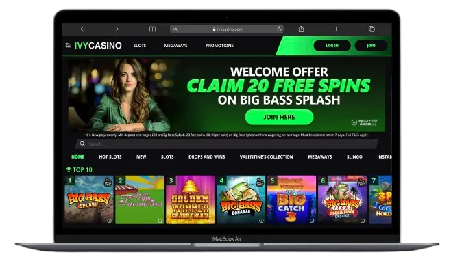 Welcome Bonus Ivy Casino