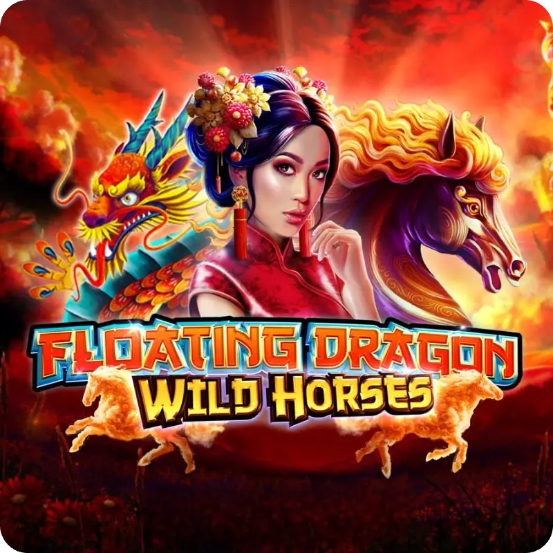Floating Dragon Wild Horses Slot Game